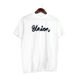 ユニオン UNION ■ 【 LOS ANGELS BRUSH Tee 】 フロント ロゴ 半袖 Tシャツ　h0372(Tシャツ/カットソー(半袖/袖なし))