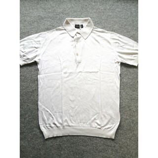 ジョンスメドレー(JOHN SMEDLEY)のJOHN SMEDLEY ジョンスメドレー 30Gコットンポロシャツ WHITE(ポロシャツ)