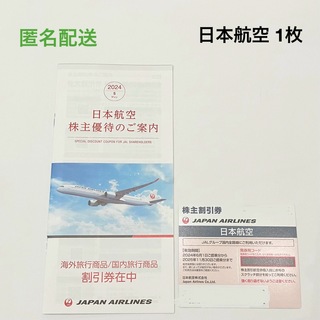 JAL(日本航空) - JAL 株主優待券 1枚 日本航空 割引券冊子付き 期限 2025年11月30日