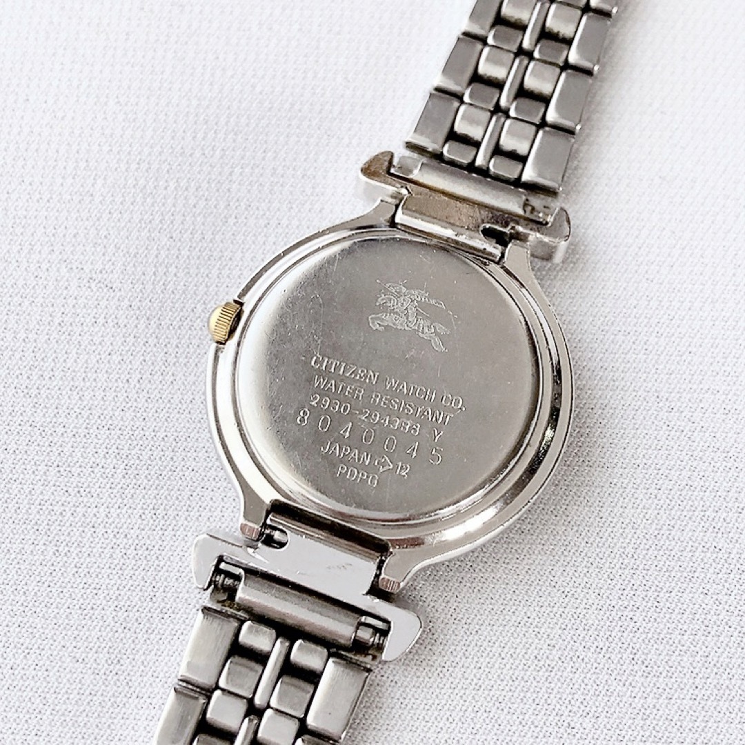 CITIZEN - Burberrys /CITIZEN レディースクォーツ腕時計 稼動 CITIZEN - Burberrys /CITIZEN レディースクォーツ腕時計 稼動