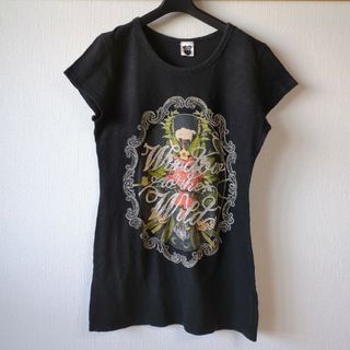 ロゴにスパンコールがほどこしてあるＴシャツ(Tシャツ(半袖/袖なし))