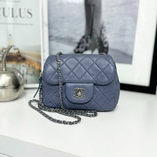 シャネル(CHANEL)のシャネル ラムスキン マトラッセ チェーンウォレット パープル(ショルダーバッグ)