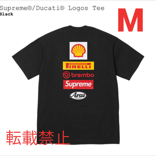 シュプリーム(Supreme)のSupreme Ducati Logos Tee(Tシャツ/カットソー(半袖/袖なし))
