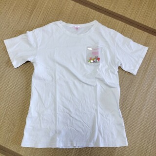 ピンクハント半袖Tシャツ140センチオーバーサイズ(Tシャツ/カットソー)