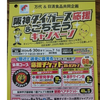 懸賞　阪神タイガースキャンペーン(野球)