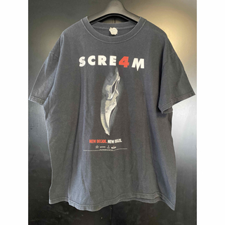 激レア 当時物 映画 SCREAM 4 Tシャツ ヴィンテージ サイズL (Tシャツ/カットソー(半袖/袖なし))