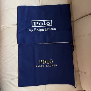 POLO RALPH LAUREN - ラルフローレン　保存袋　2点セット　ネイビー