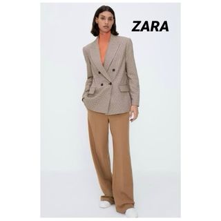 ザラ(ZARA)の☆ZARA ザラ テーラード ダブルブレストブレザー(テーラードジャケット)