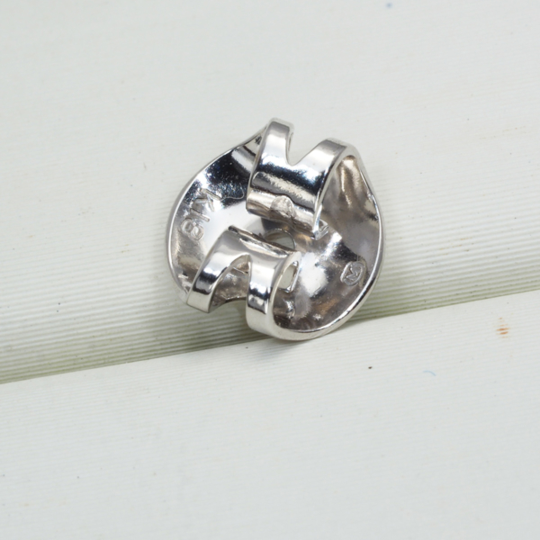 MIKIMOTO - ミキモト ピアス パール アコヤ真珠 7.5mm K18WG の MIKIMOTO - ミキモト ピアス パール アコヤ真珠 7.5mm K18WG の