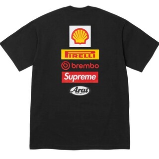 シュプリーム(Supreme)のSupreme Ducati Logos Tee black M(Tシャツ/カットソー(半袖/袖なし))