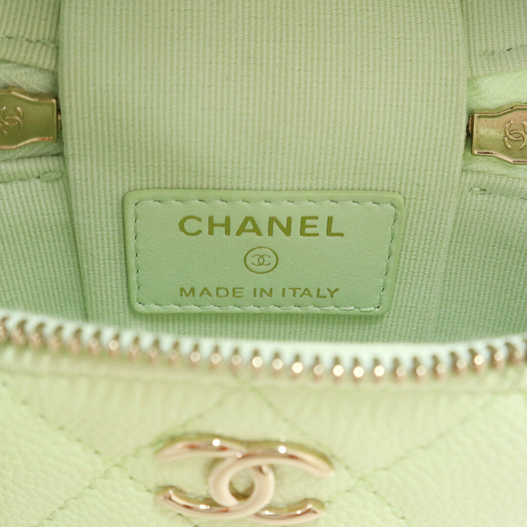 CHANEL - シャネル スモール バニティ ケース マトラッセ ココ CHANEL - シャネル スモール バニティ ケース マトラッセ ココ