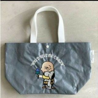 ビンテージピーナッツ(Vintage PEANUTS)のPEANUTS/SOLEILトートS　グレー　新品(トートバッグ)