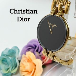 クリスチャンディオール(Christian Dior)の【送料無料】i09 Christian Dior ブラックムーン バギラ 腕時計(腕時計)