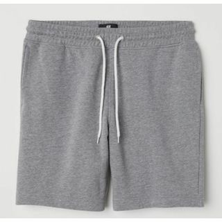 エイチアンドエム(H&M)の新品 H&M グレー スウェット ショーツ ハーフパンツ ショートパンツ メンズ(ショートパンツ)