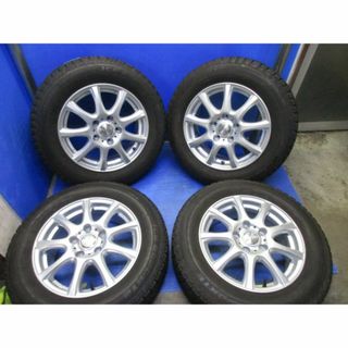 ホ）DUFACT15　5/114+195/65R15　スタッドレス　セレナ　ノア(タイヤ・ホイールセット)