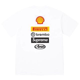 シュプリーム(Supreme)のSupreme Ducati Logos Tee シュプリーム ドゥカティ(Tシャツ/カットソー(半袖/袖なし))