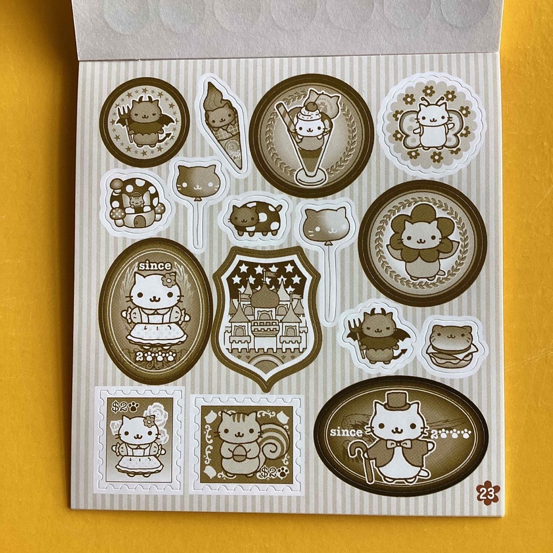 にゃんにゃんにゃんこ シールブックの通販 by てんちー's shop にゃんにゃんにゃんこ シールブックの通販 by てんちー's shop
