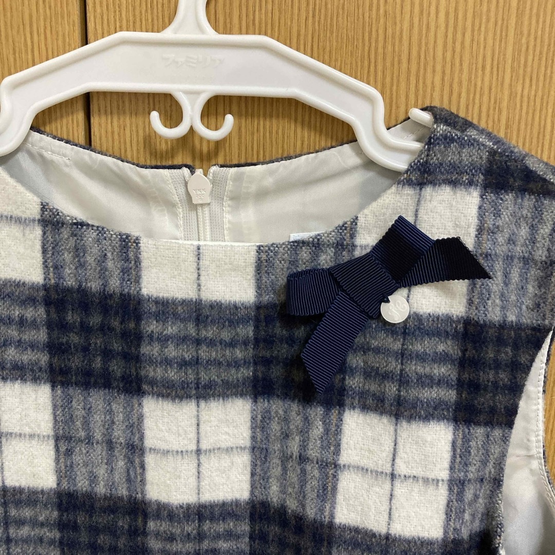 タルティーヌエショコラ♡リボンラインワンピース 120 タルティーヌエショコラ♡リボンラインワンピース 120