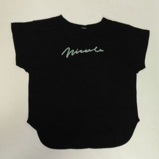 ニコル(NICOLE)のnicole Tシャツ ブラック(Tシャツ(半袖/袖なし))