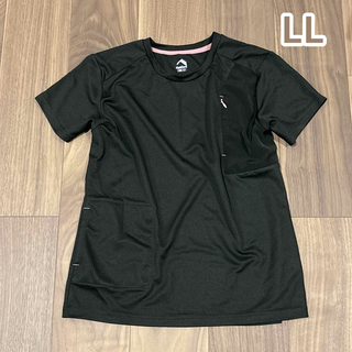 ワークマン(WORKMAN)のワークマン 女子 レディース 作業着 作業服 ブラック LL(Tシャツ(半袖/袖なし))