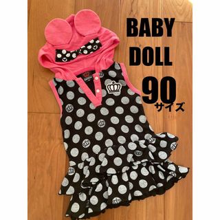 ベビードール(BABYDOLL)のBABY DOLL ベビードール ワンピース 90 ミニー ノースリーブ 女(ワンピース)