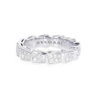 ブルガリ リング セルペンティ ヴァイパー リング ダイヤモンド リングサイズ57 353514 BVLGARI ジュエリー 指輪