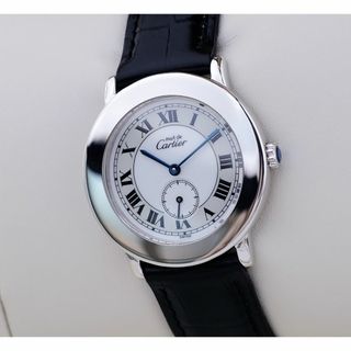 Cartier - 美品 カルティエ マスト ロンドII シルバー スモールセコンド LM