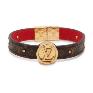 ルイヴィトン(LOUIS VUITTON)のルイヴィトン ブレスレット モノグラム LV サークル リバーシブル M6268F LOUIS VUITTON アクセサリー(ブレスレット/バングル)