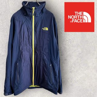 ザノースフェイス(THE NORTH FACE)の【難あり】ノースフェイス　ウインドブレーカー　メンズXXLキャンプ焚き火作業着に(ナイロンジャケット)