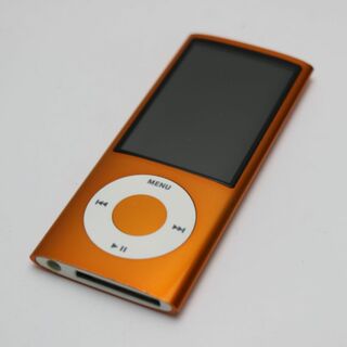 アイポッド(iPod)の超美品 iPOD nano 第5世代 8GB オレンジ  M666(ポータブルプレーヤー)