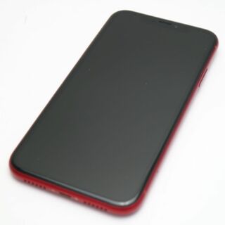 アイフォーン(iPhone)の超美品 SIMフリー iPhoneXR 64GB レッド RED 白ロム  M666(スマートフォン本体)