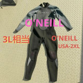 オニール(O'NEILL)の中古 オニール サーフィン ウェットフルスーツ USA-2XL 183~188(サーフィン)