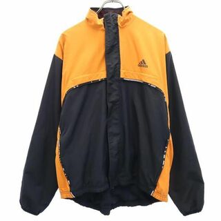 アディダス(adidas)のアディダス ロゴ ジップジャケット USA L ブラック系 adidas 裏メッシュ メンズ(その他)