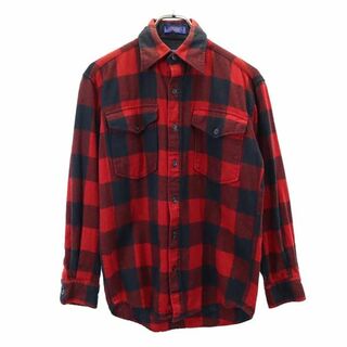 PENDLETON - ペンドルトン チェック柄 長袖 シャツ XS 赤×黒 PENDLETON メンズ