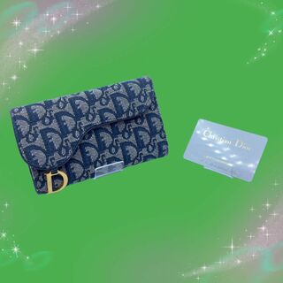 クリスチャンディオール(Christian Dior)の《超美品》　クリスチャンディオール　トロッター　サドル　長財布(財布)