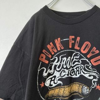 ミュージックティー(MUSIC TEE)のPINK FLOYD ピンクフロイド　バンドt メンズ　半袖tシャツ　XL 黒(Tシャツ/カットソー(半袖/袖なし))