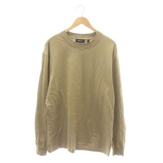 Fear of God ESSENTIALS ロンT Tシャツ L ベージュ(Tシャツ/カットソー(七分/長袖))