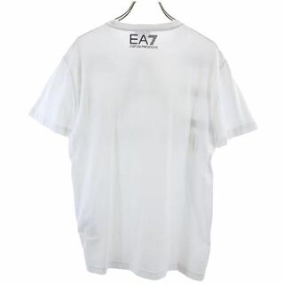 Emporio Armani - エンポリオアルマーニ ロゴプリント 半袖 Tシャツ S ホワイト系 Emporio Armani メンズ