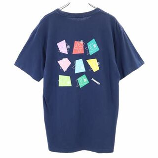 エクストララージ(XLARGE)のエクストララージ バックプリント 半袖 Tシャツ M ネイビー XLARGE メンズ(Tシャツ/カットソー(半袖/袖なし))