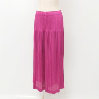 ■未使用品■2021AW PLEATS PLEASE ISSEY MIYAKE プリーツプリーズ イッセイミヤケ THICKER BOTTOMS 2 パンツ サイズ2 20240506/GP7959