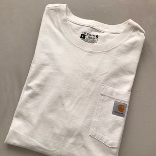 カーハート(carhartt)のカーハート　Tシャツ　白　Mサイズ(Tシャツ/カットソー(半袖/袖なし))