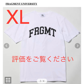 フラグメント(FRAGMENT)のXL FRAGMENT UNIVERSITY FRGMT UNV Tee(Tシャツ/カットソー(半袖/袖なし))