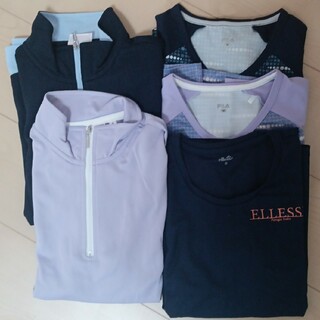 フィラ(FILA)のスポーツシャツ5点セット(Tシャツ/カットソー(半袖/袖なし))