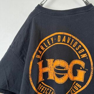 ハーレーダビッドソン(Harley Davidson)のHarley-Davidson ハーレーダビッドソン　メンズ　半袖tシャツ　黒(Tシャツ/カットソー(半袖/袖なし))
