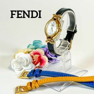 フェンディ(FENDI)の【送料無料】i254 FENDI フェンディ　オロロジ　640L　ゴールド(腕時計)