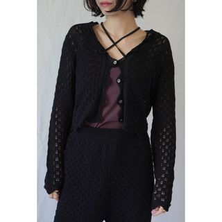 TODAYFUL - SOLOV 完売KNIT LACE CARDIGAN ¥28,600-