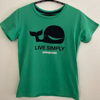 パタゴニア(patagonia)のパタゴニア　110 5T グリーン Tシャツ(Tシャツ/カットソー)