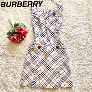 BURBERRY BLUE LABEL - 美品BURBERRY BLUE LABEL ♪バーバリーノバチェック　ワンピース