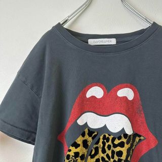 ミュージックティー(MUSIC TEE)のUSA製 Rolling Stones ローリング・ストーンズ バンド Tシャツ(Tシャツ/カットソー(半袖/袖なし))