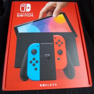 ニンテンドースイッチ(Nintendo Switch)の新品未開封　Switch本体有機EL　ネオンブルー　ネオンレッド(家庭用ゲーム機本体)